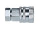 KDF Series Flat Face Hydraulic Coupling for ISO 1517-1 interchange 1/8' - 9/16'